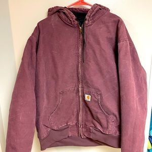 Vintage Carhartt Jacket in Maroon
